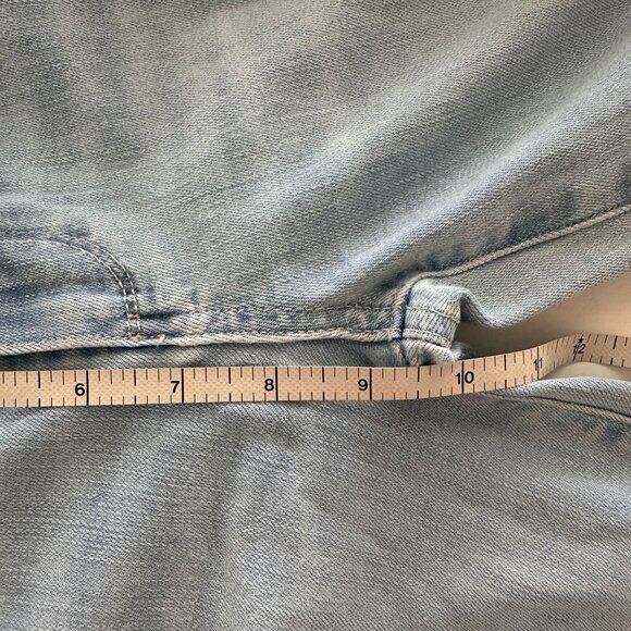 PAIGE women's Hoxton Crop Skinny Leg Light denim Jeans Size 27 - Picture 8 of 11